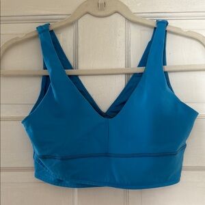 Zumba Fitness Vibrant Blue Sports Bra